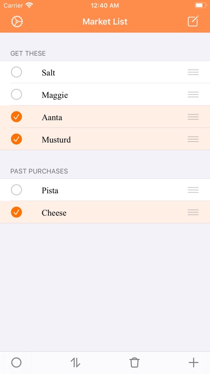 ManageYourMarketList