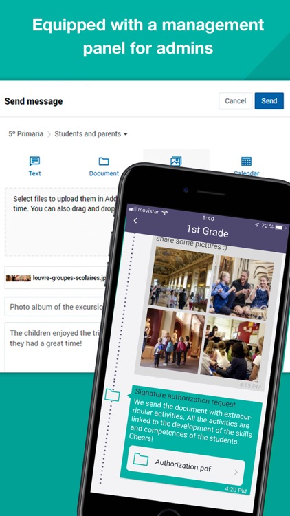 Edvoice - School communication screenshot-4
