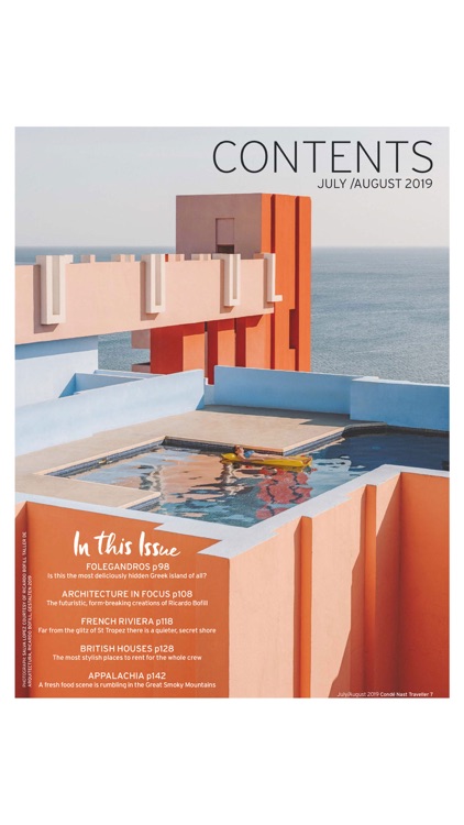 Condé Nast Traveller Magazine