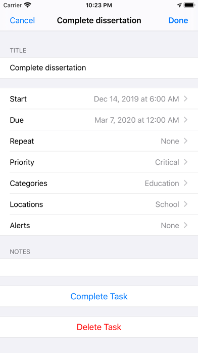 How to cancel & delete Foresight Task Planner from iphone & ipad 3