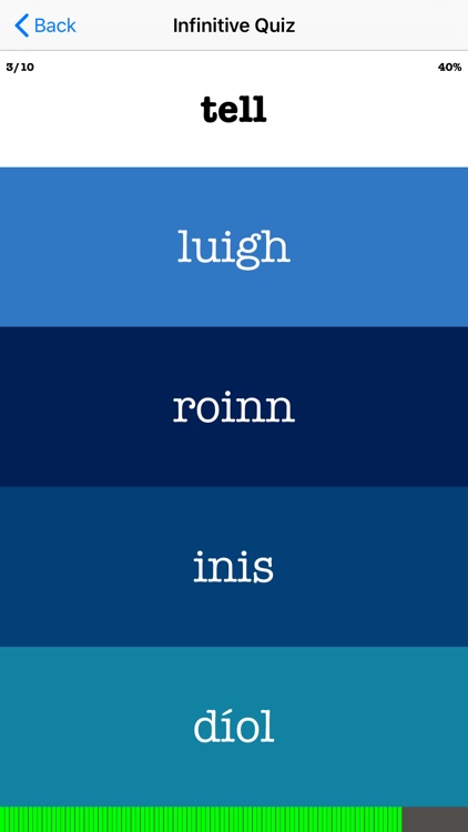 Irish Verb Blitz