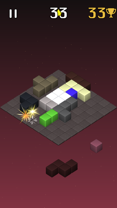 Block Drop - 3d Cubes Puzzle screenshot 2