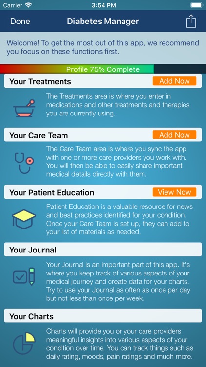 Diabetes Health Manager