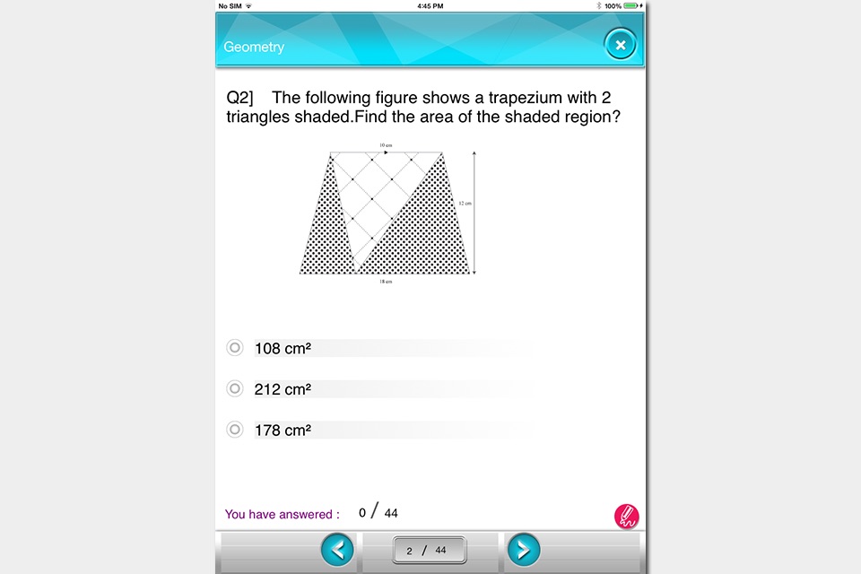 CA 6th Math. screenshot 3