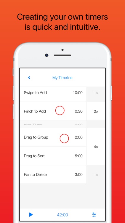 Timeline - Interval Timer screenshot-3