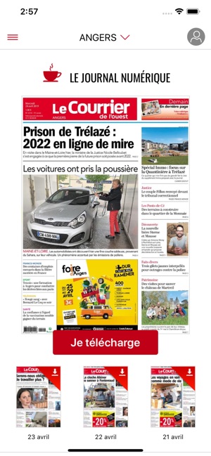 Le Courrier de l'Ouest(圖1)-速報App