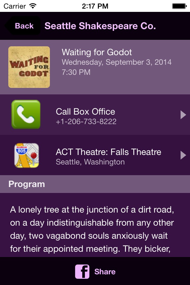 Seattle Shakespeare Company screenshot 3