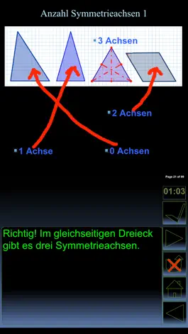 Game screenshot mathapp LU20 Symmetrie  Winkel hack