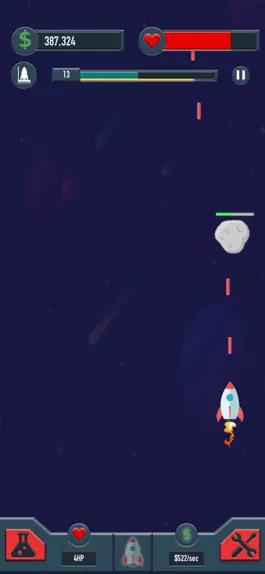 Game screenshot Rocket Runner - Space Shooter mod apk