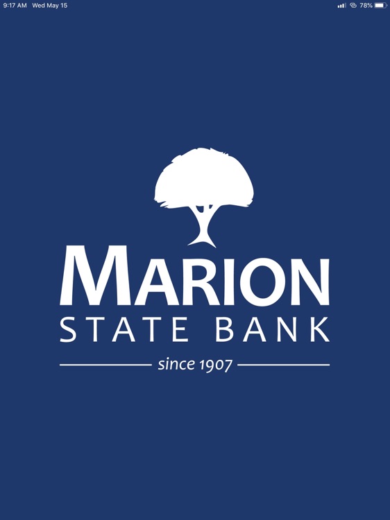 Marion State Bank for iPad