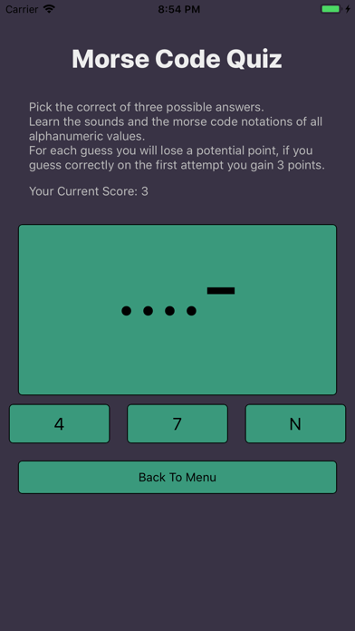 Morse Code Flashcards+Quizzes screenshot 2