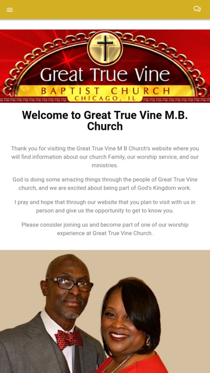 Great True Vine MB Church