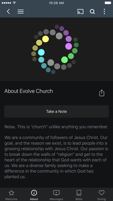 IEvolve Church screenshot 2