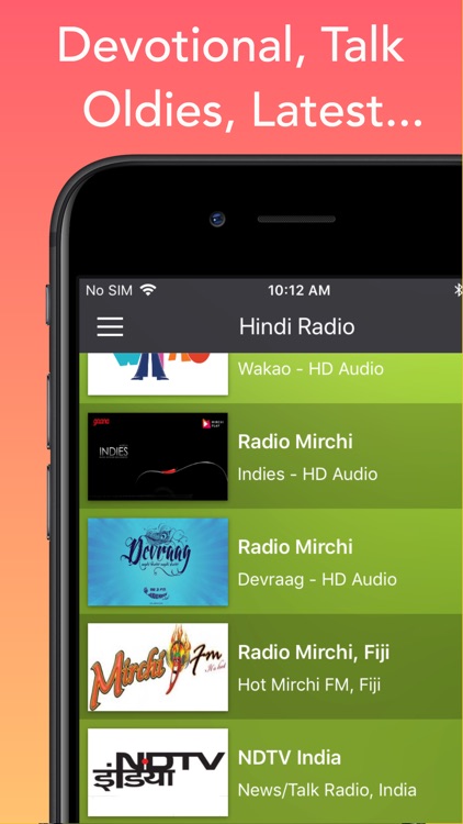 Hindi Radio - Hindi Songs HD screenshot-7