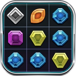 Crystal Crusher Match 3 puzzle