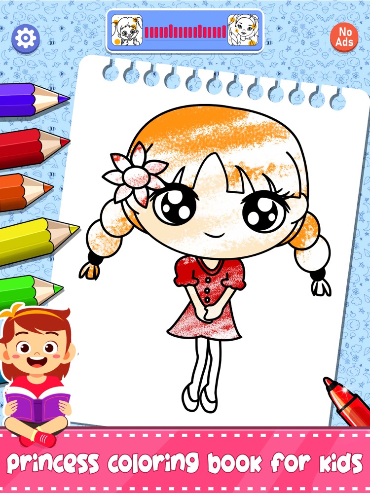 Download Princess Coloring And Drawing App for iPhone - Free ...