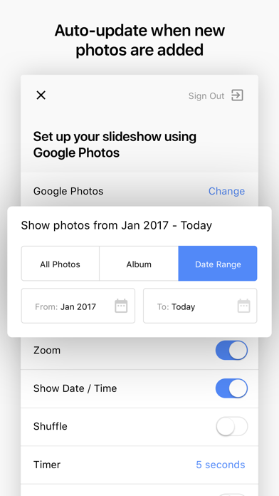 SoloSlides for Google Photos screenshot 2