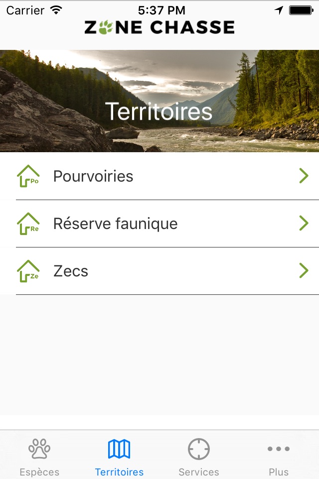 Zone Chasse screenshot 3