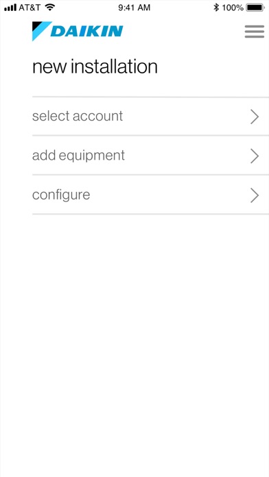 Daikin IAQ Installer screenshot 2