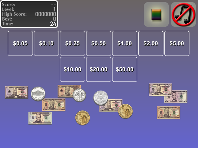 ‎Learn to count with money Screenshot