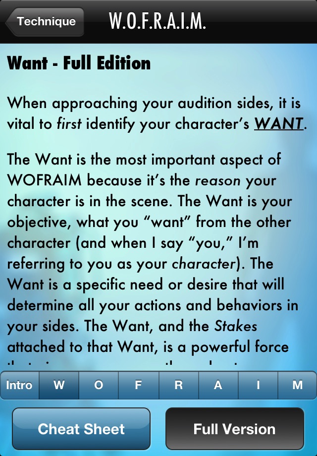Actor Audition App screenshot 2
