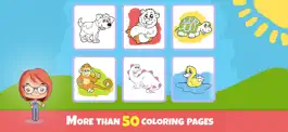 Game screenshot My Emma's Toddler Coloring ABC hack