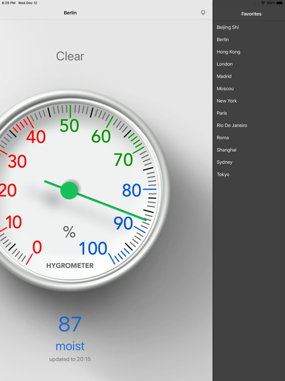 Hygrometer - Check humidity Screenshots
