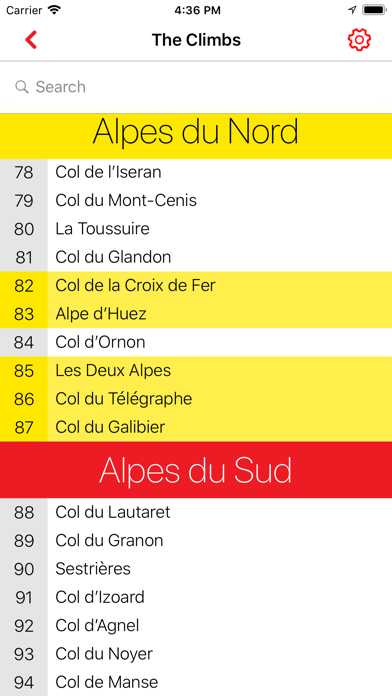 100 Tour de France Climbs screenshot 2