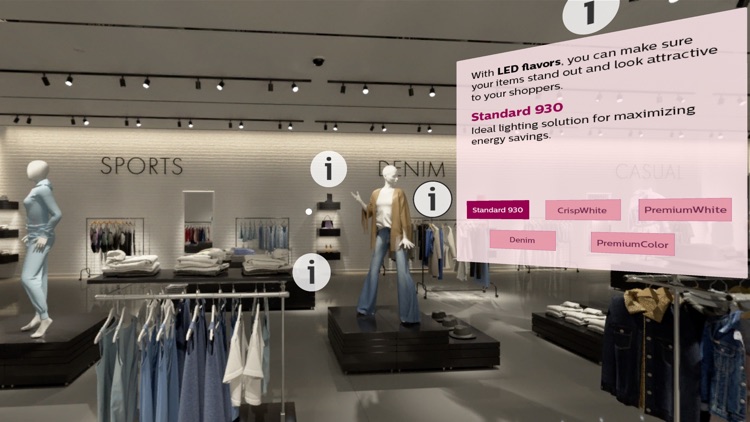 Philips Fashion lighting VR