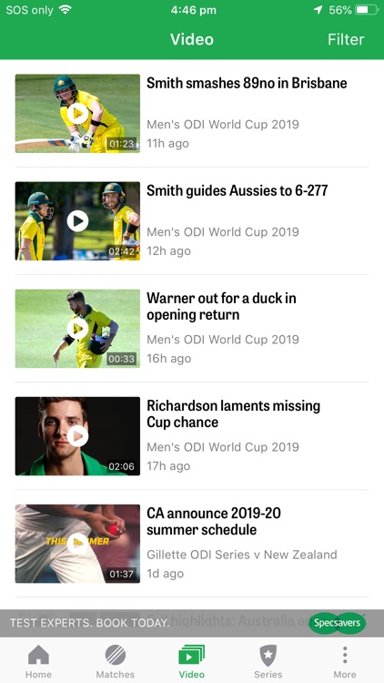 Cricket Australia Live screenshot-3