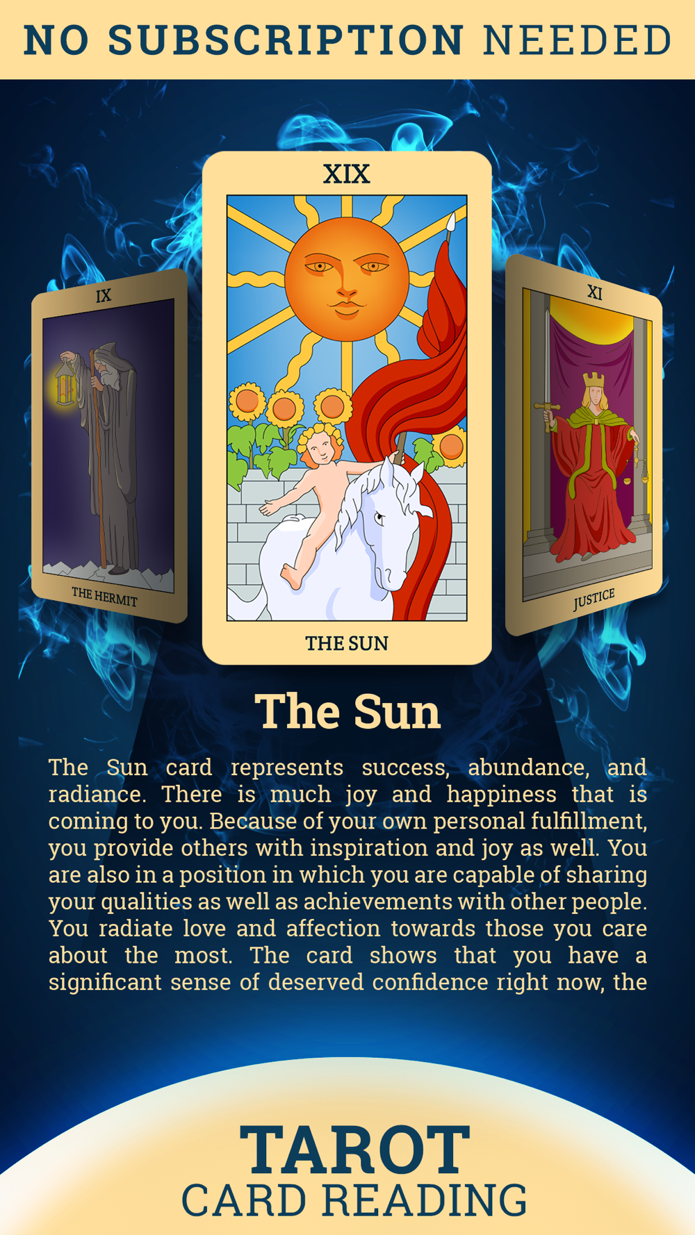 Daily Tarot Card Reading Free Download App for iPhone