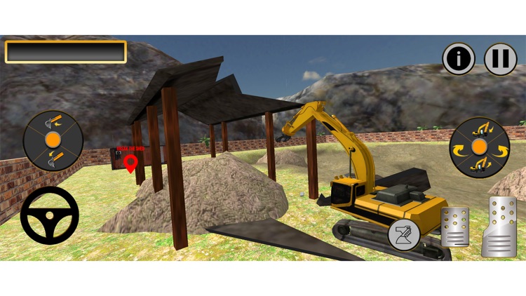 Excavator Simulator Crane Op