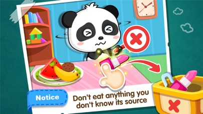 Baby Panda Safety at Home screenshot 2