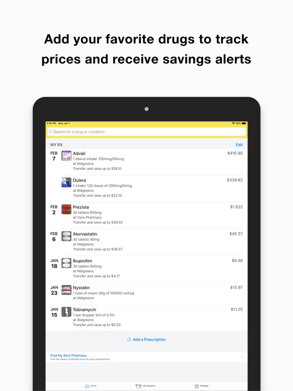 GoodRx - Prescription Drug Prices, Coupons and Pill Identifier screenshot