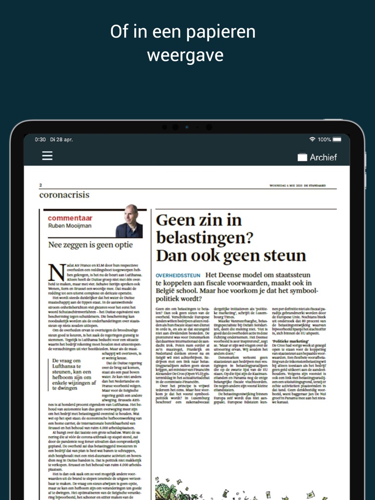 【图】De Standaard Krant & DS Avond(截图3)
