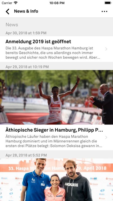 Haspa Marathon Hamburg screenshot 2