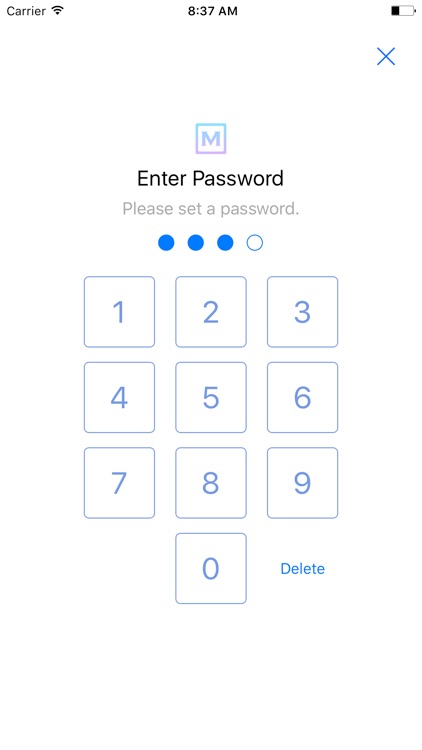 MemoKing - Secret note