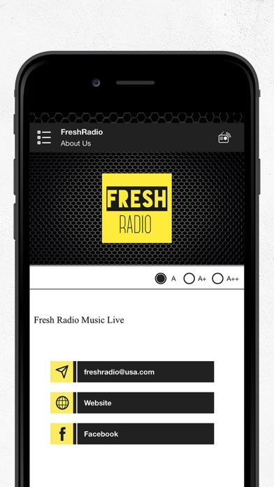 FreshRadio screenshot 4