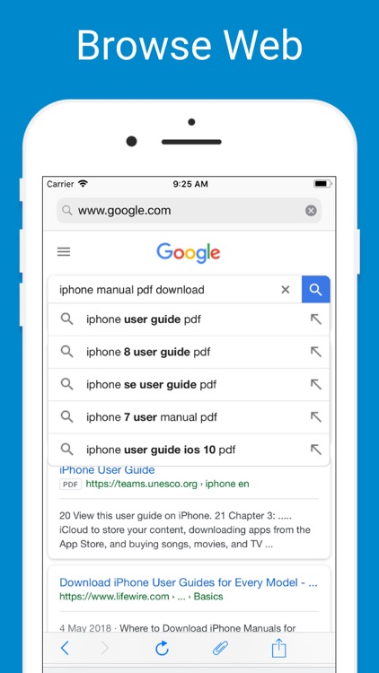 Browser & Offline File Storage