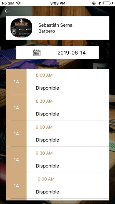 Barbershop App screenshot 3