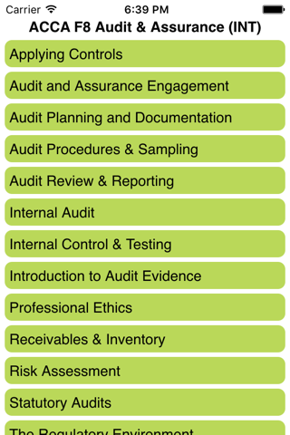 ACCA F8 Audit and Assurance screenshot 2