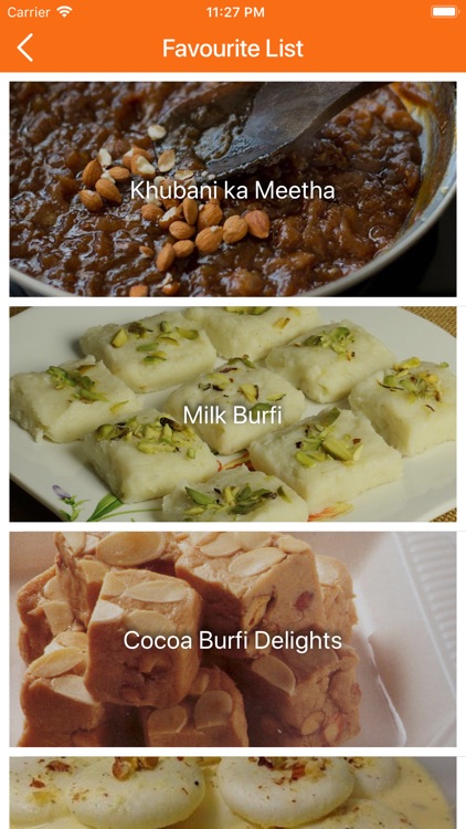 Sweets Aahar in English screenshot-4