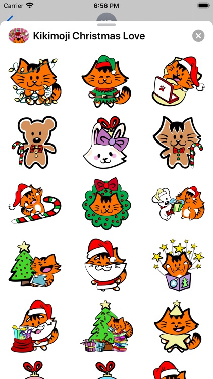 Kikimoji Christmas Love