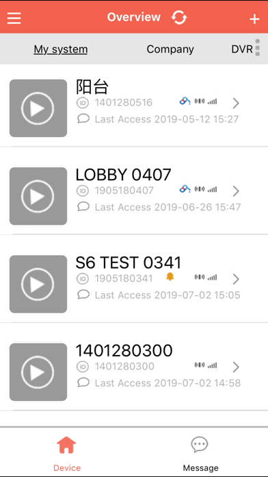 Screenshot #1 pour Live Alarm Center