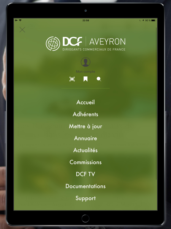 DCF Aveyron screenshot 2