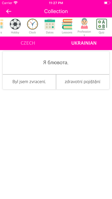 Czech Ukrainian Dictionary screenshot 3