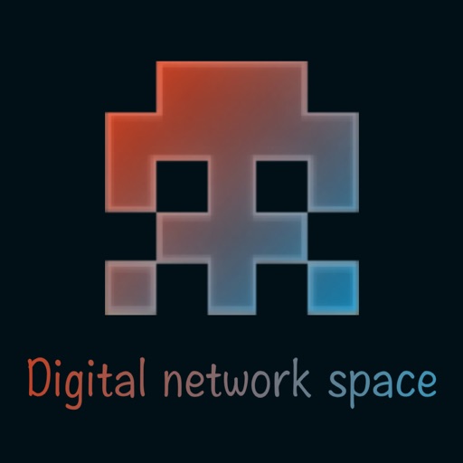 Digital network space by Clorisa Cassandra