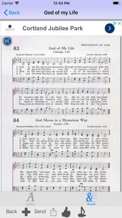 The Church Hymnals screenshot 3