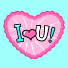 Animated Love & Romantic Heart Stickers