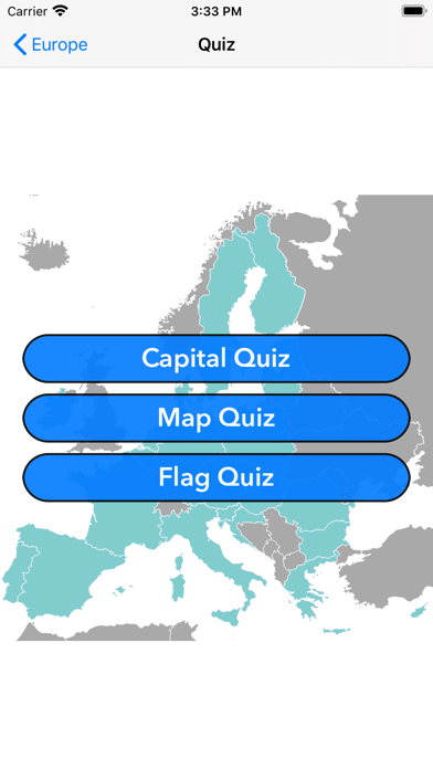 Europe Quiz Maps Flags Infos screenshot 3